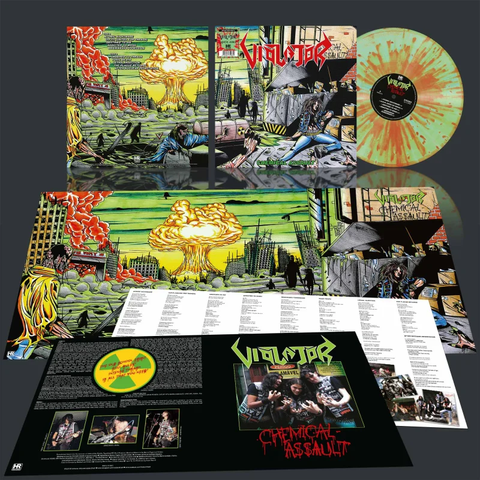 VIOLATOR - Chemical Assault LP SPLATTER
