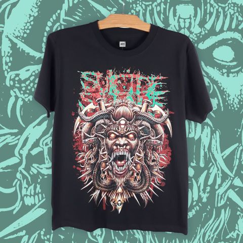 Suicide silence-evil head Tee 1