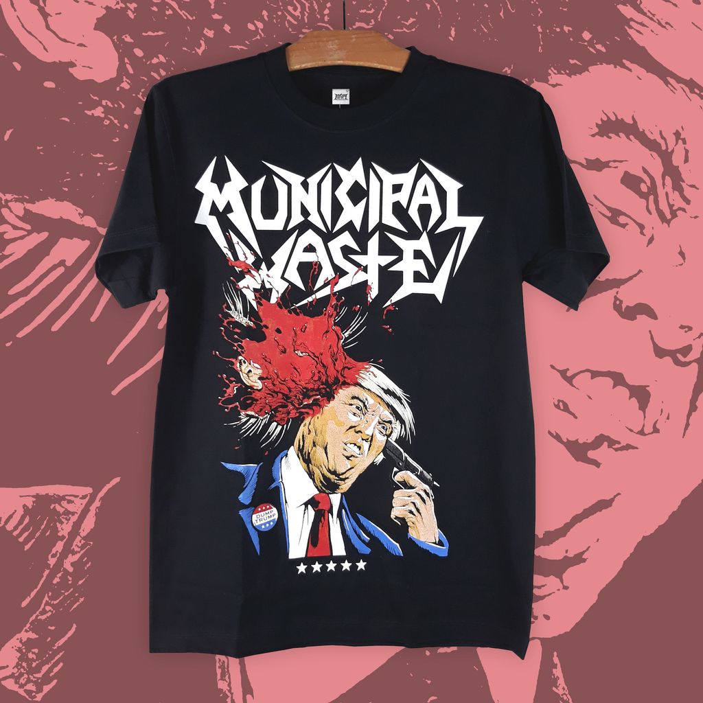 Municipal waste-Trump Walls of Death Tee 1