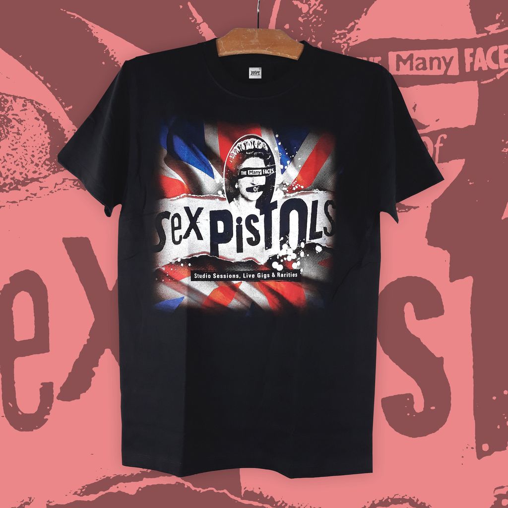 Sex Pistols-The Many Faces Of Sex Pistols TEE 1