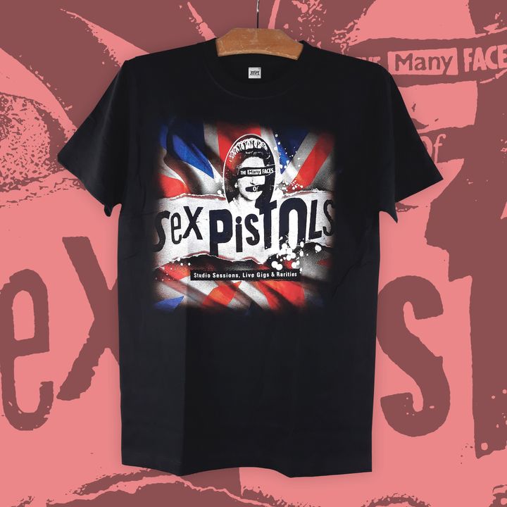 Sex Pistols-The Many Faces Of Sex Pistols TEE 1