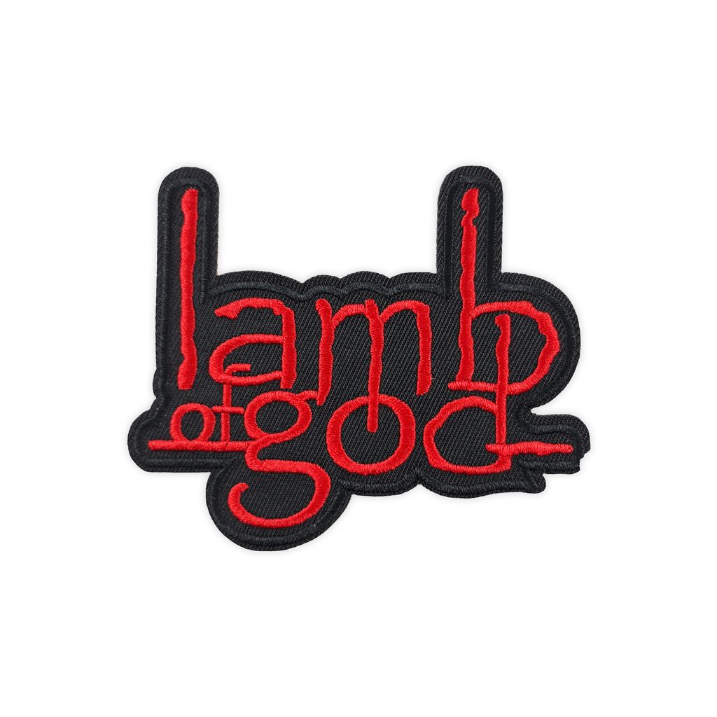 Lamb of god logo patch