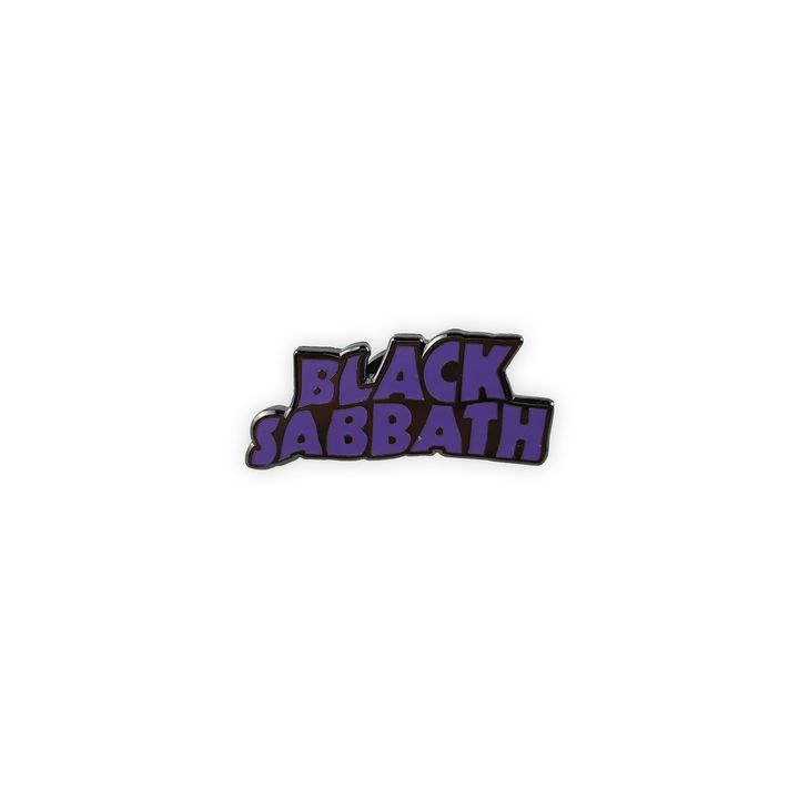 Black sabbath metal pin 1
