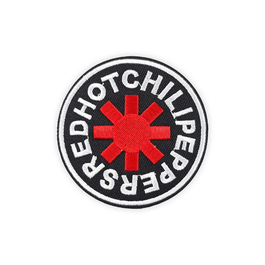 Red Hot Chili Peppers-Round 紅白黑 patch