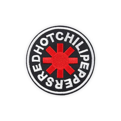 Red Hot Chili Peppers-Round 紅白黑 patch