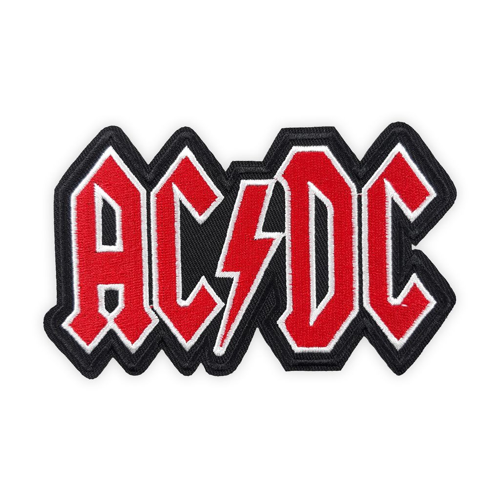 ACDC-Logo RedWhiteBlack Patch