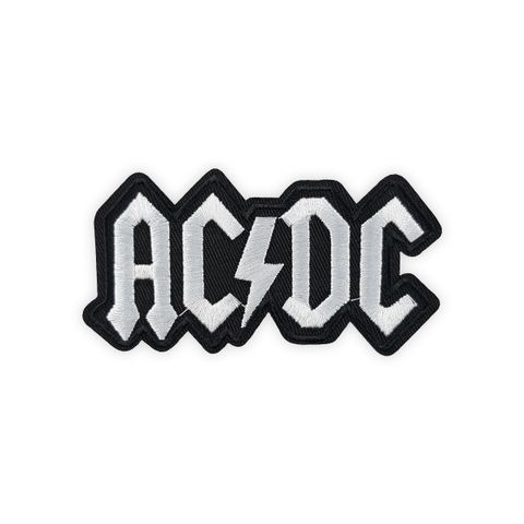 ACDC-logo BlackWhite Patch
