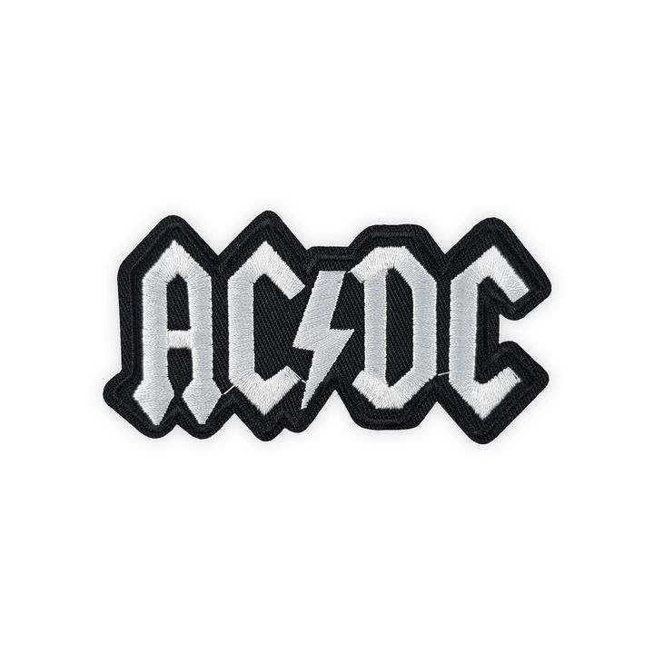 ACDC-logo BlackWhite Patch