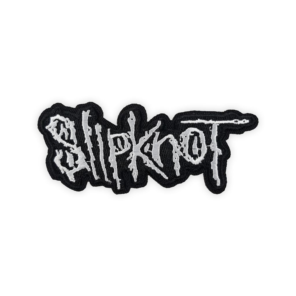 Slipknot-White logo Patch