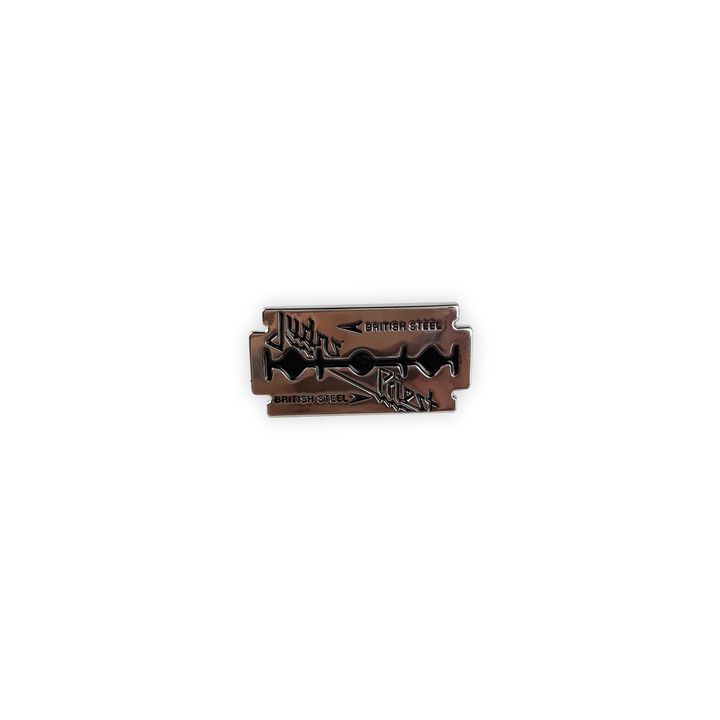 Judas Priest-BRITISH STEEL Metal Pin (1)