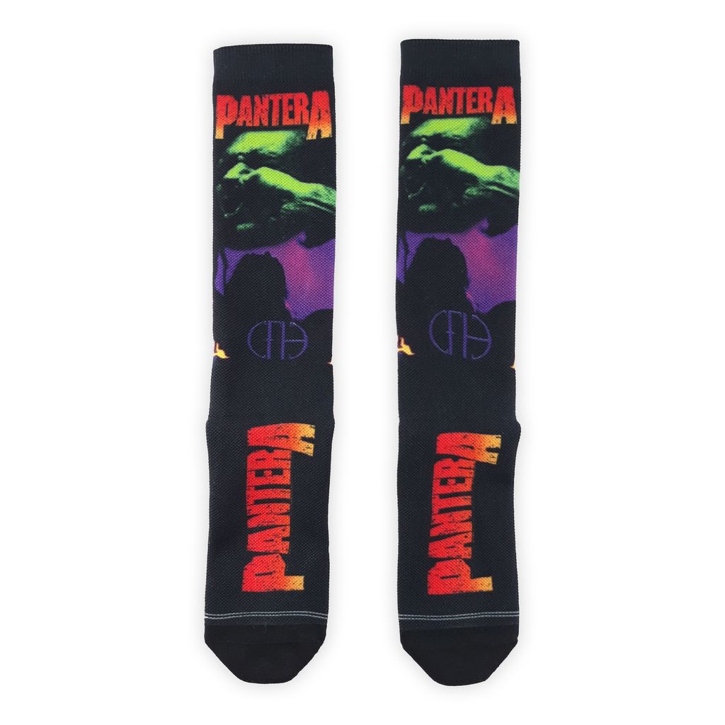 Pantera-Vulgar Display of Power Socks 1
