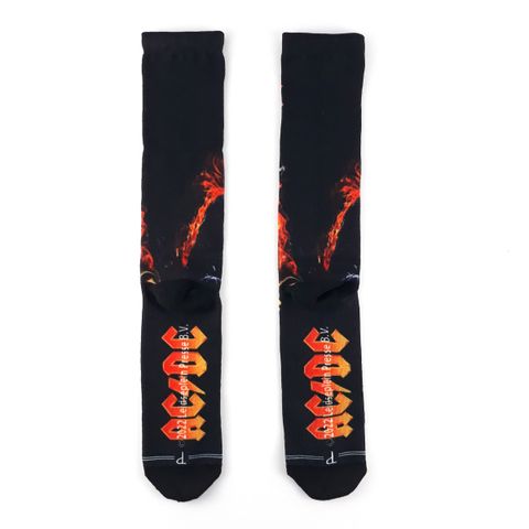 ACDC-Highway to hell socks 2