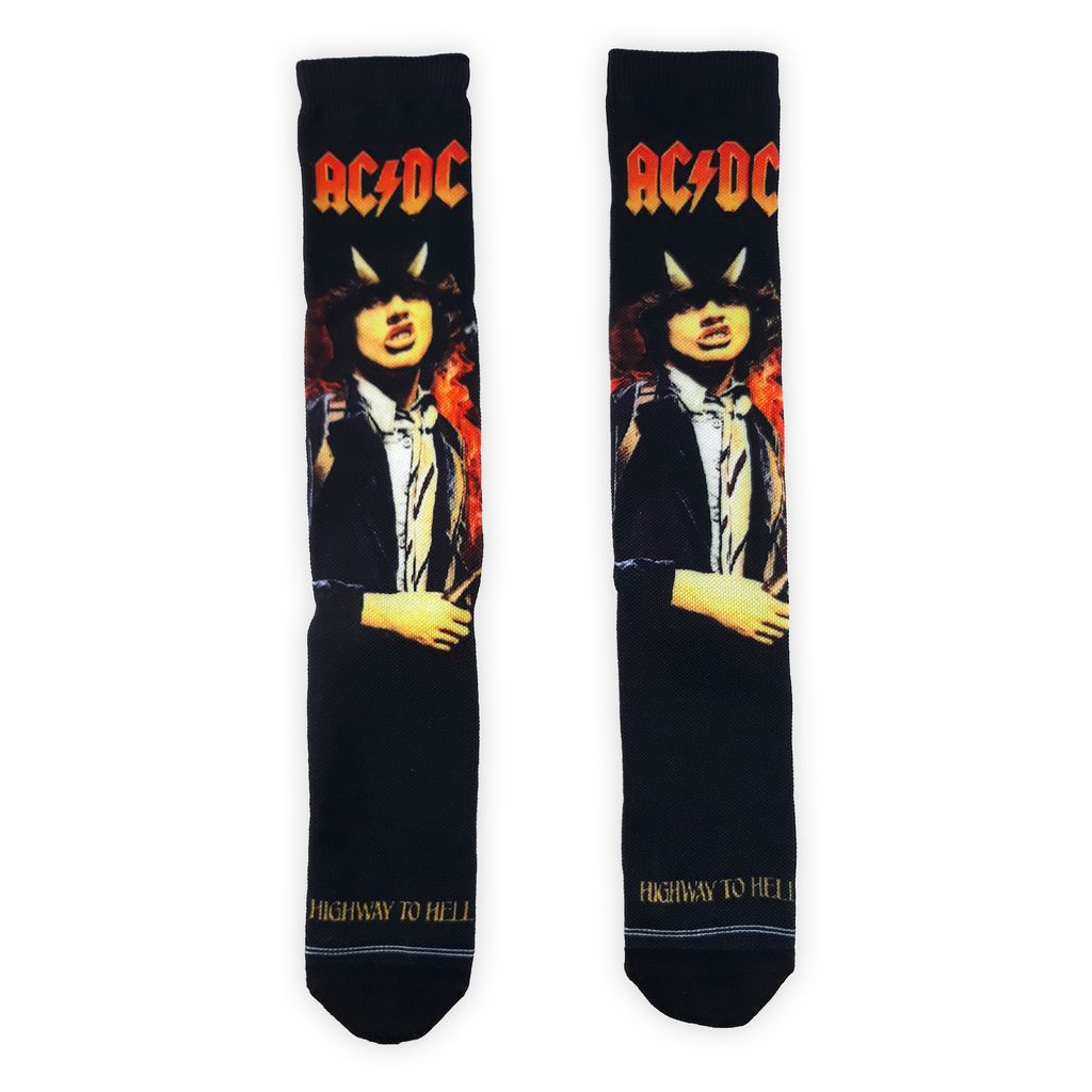 ACDC-Highway to hell socks 1