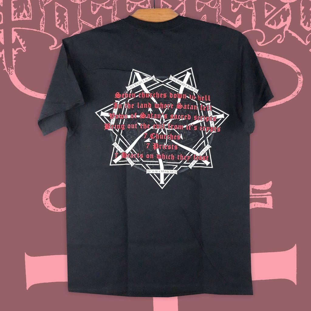 Possessed-Seven Churches Tee 2