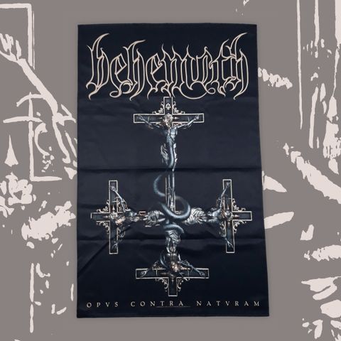 BEHEMOTH - OPVS CONTRA NATVRAM Flag