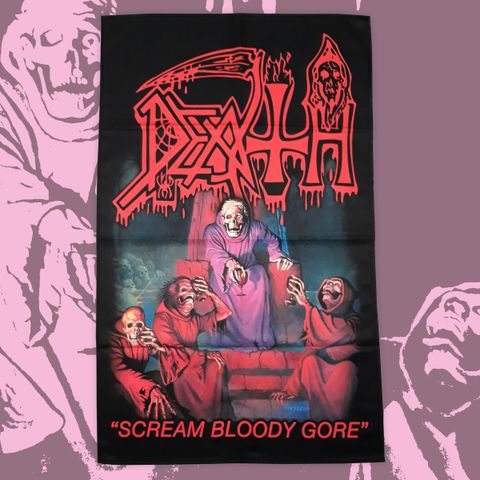 Death-Scream Bloody Gore Flag