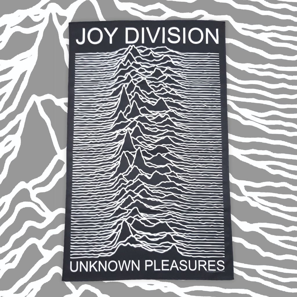 Joy Division-unknown pleasures Flag