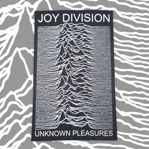 Joy Division-unknown pleasures Flag