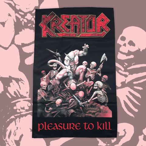 Kreator-Pleasure to kill Flag