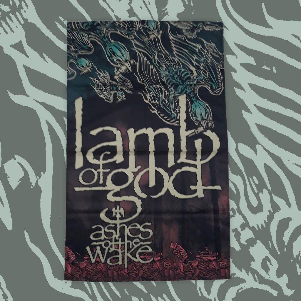 LAMB OF GOD-ASHES OF THE WAKE Flag