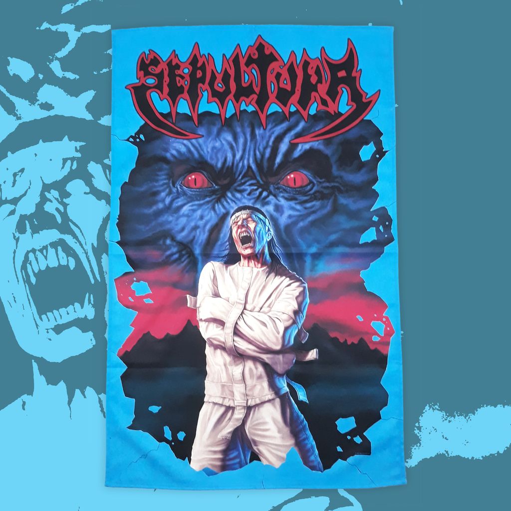 SEPULTURA-SCHIZOPHRENIA Flag