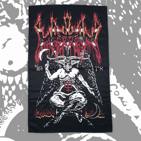 Watain-Baphomet Flag