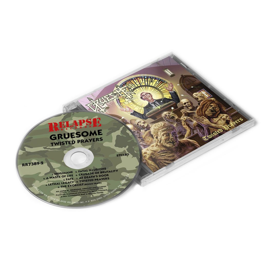 Gruesome-Twisted Prayers CD