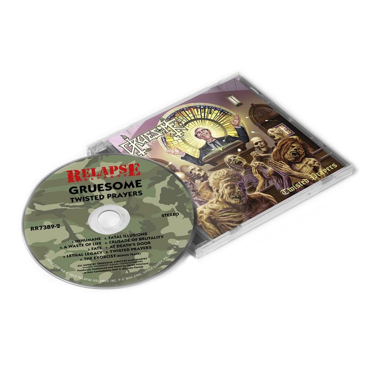 Gruesome-Twisted Prayers CD