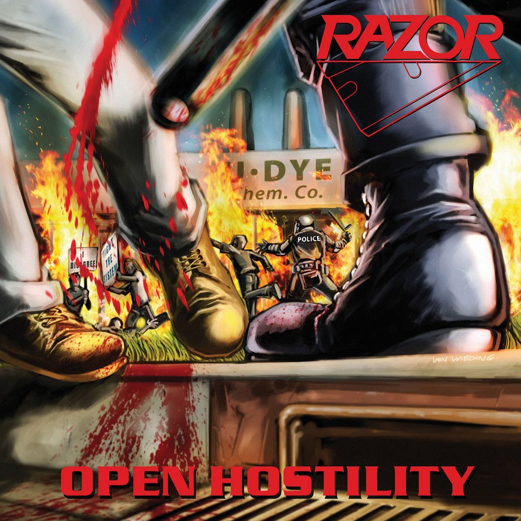 Razor-Open Hostility CD