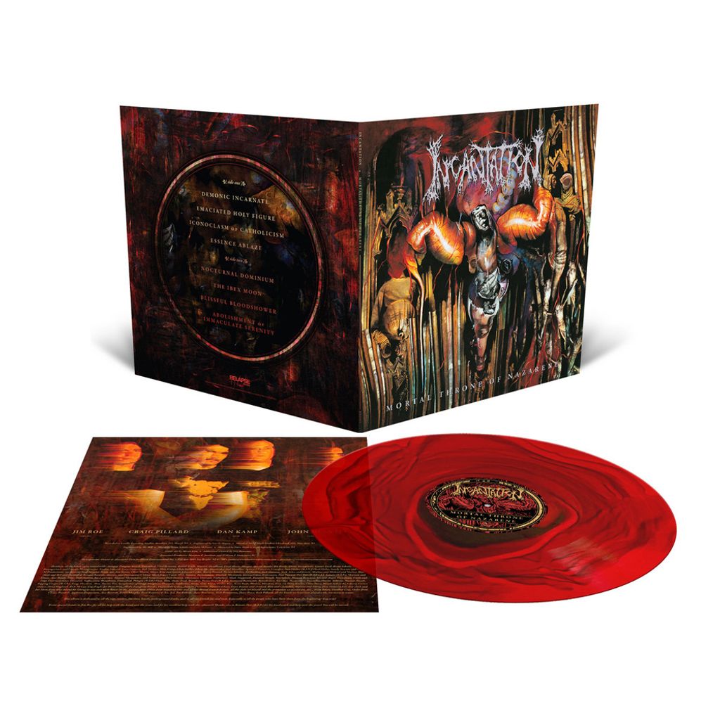 Incantation-Mortal Throne Of Nazarene LP