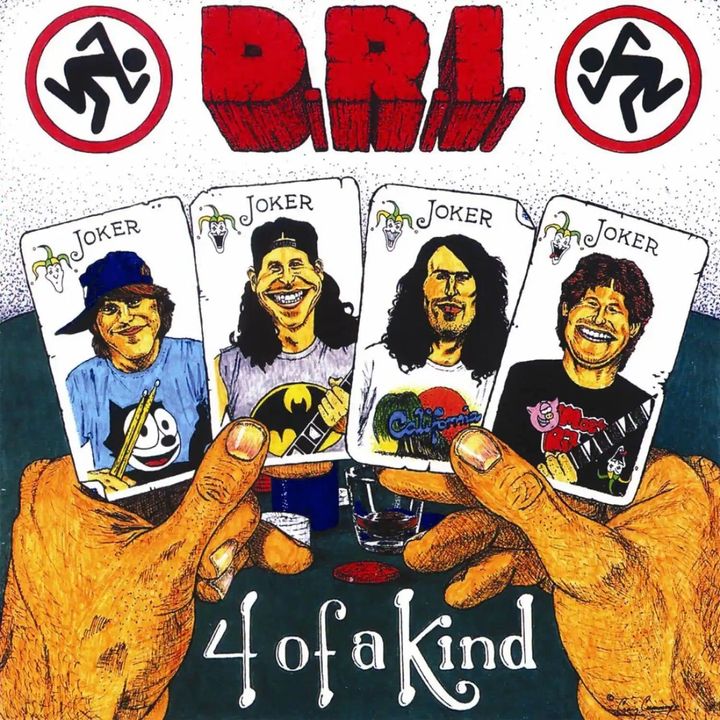 D.R.I. -4 Of A Kind CD Slipcase