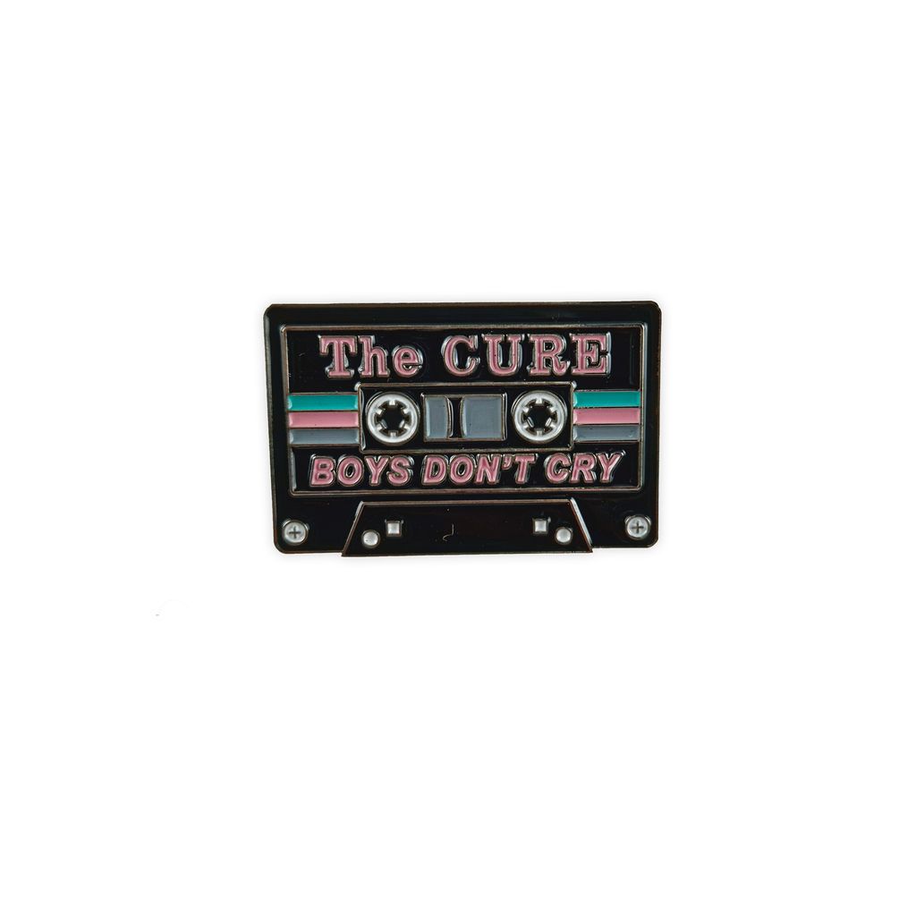 The cure-boys dont cry metal pin        (1)