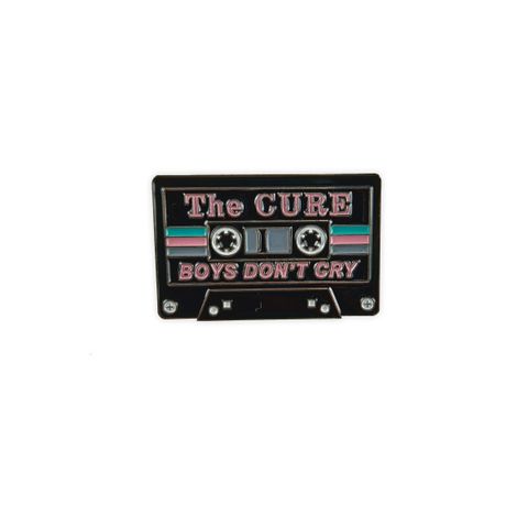 The cure-boys dont cry metal pin        (1)