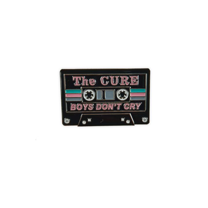 The cure-boys dont cry metal pin        (1)