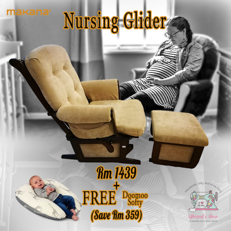 breastfeeding glider chair