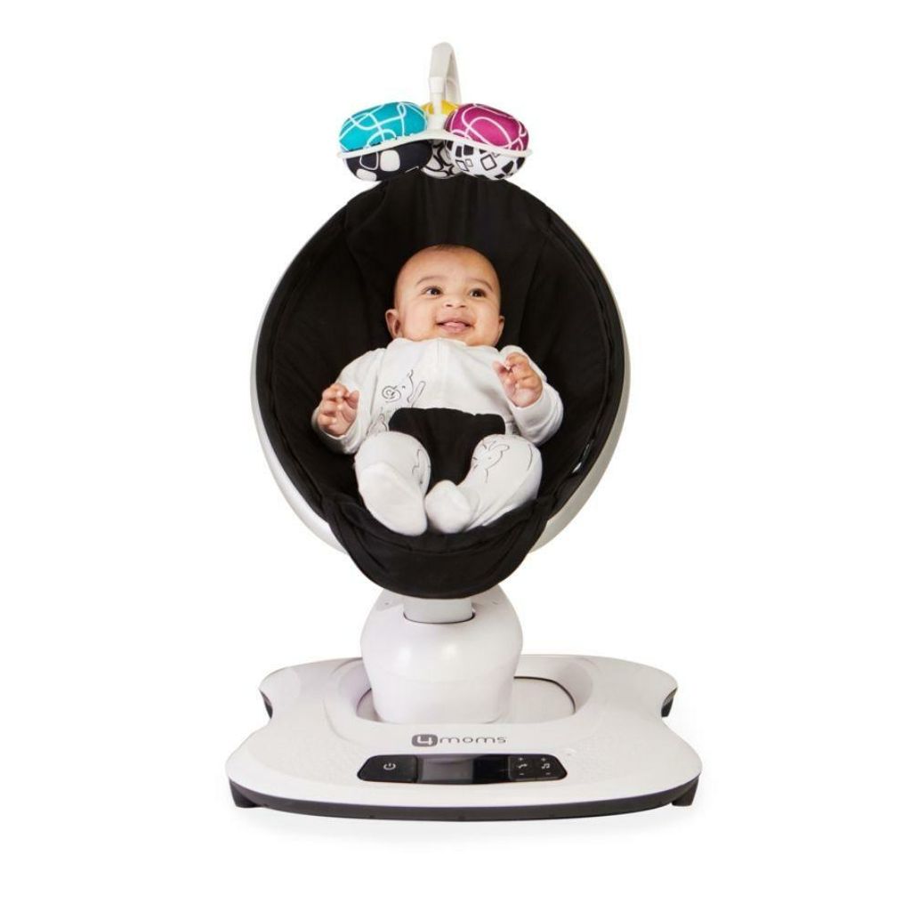4moms mamaRoo®4 multimotion baby swing™ with strap fastener