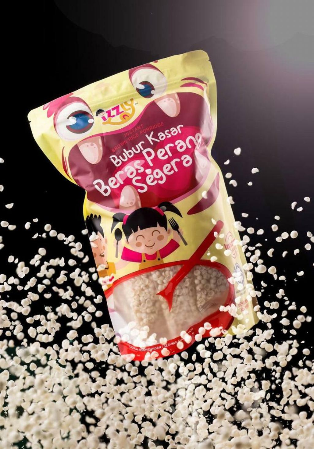 Instant Brown Rice Porridge (6m+) – Whizurl's Shop | Baby and Mom