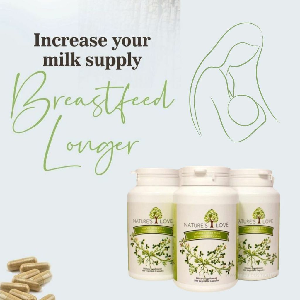 Nature's Love Breastmilk Booster Fenugreek Whizurl's Shop Baby