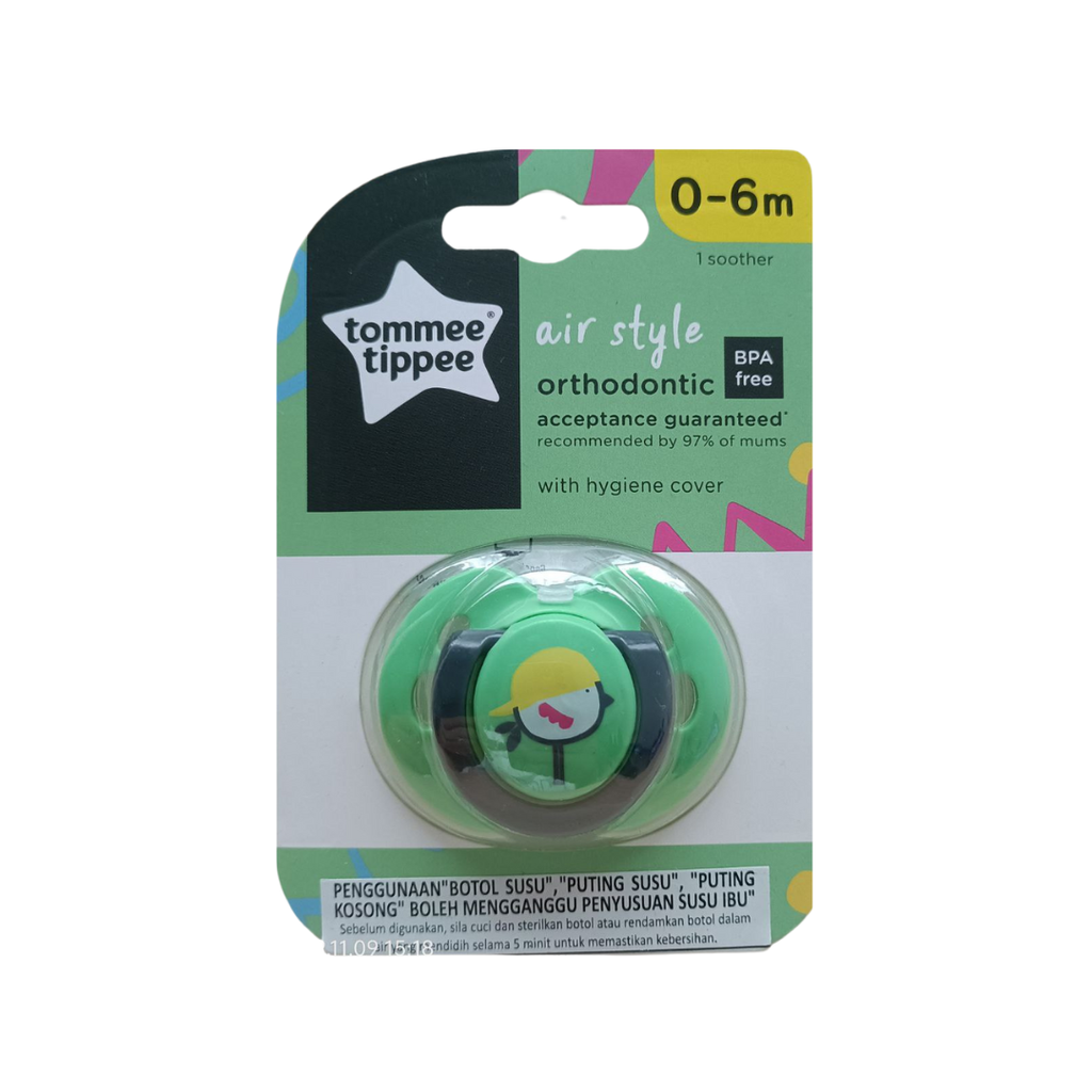 0-6m 1 pc soother green