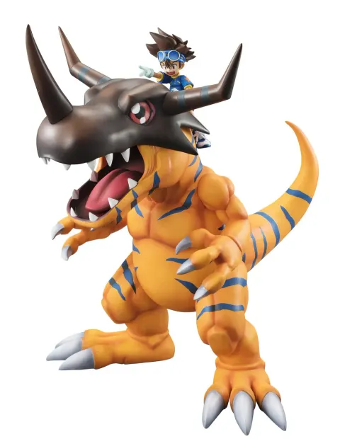 Greymon & Taichi Yagami
