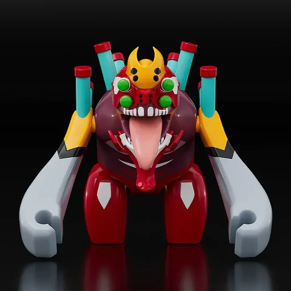 BRICKROID Evangelion Unit 02 Beast Form 2nd Phase (Type 1)