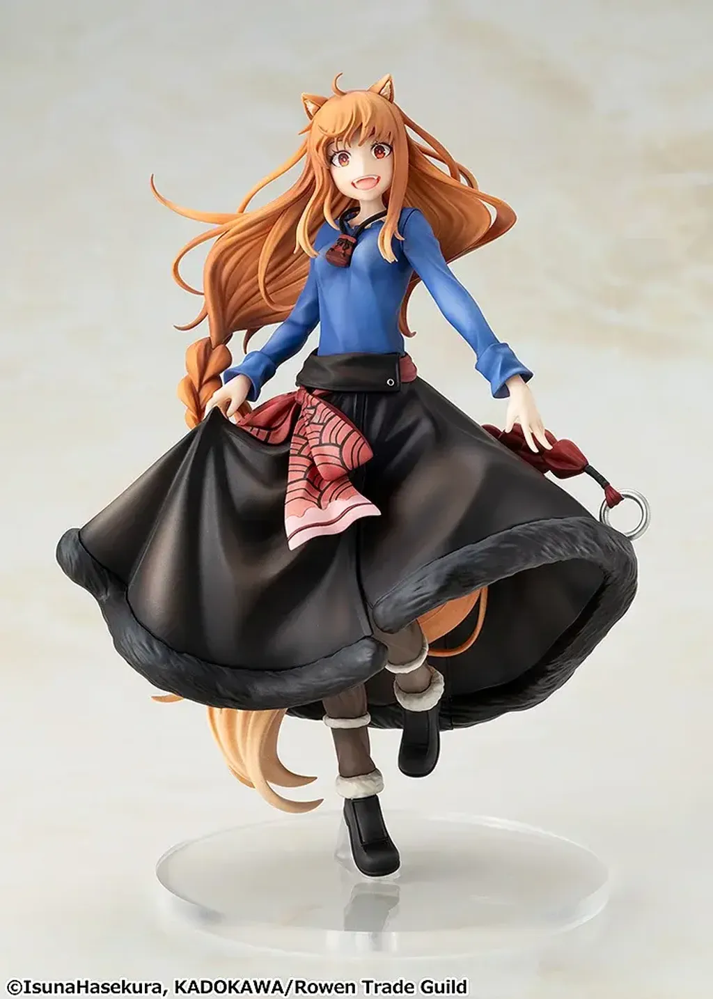 MERCHANT MEETS THE WISE WOLF Holo Non-scale Figure illustration by Jyuu Ayakura