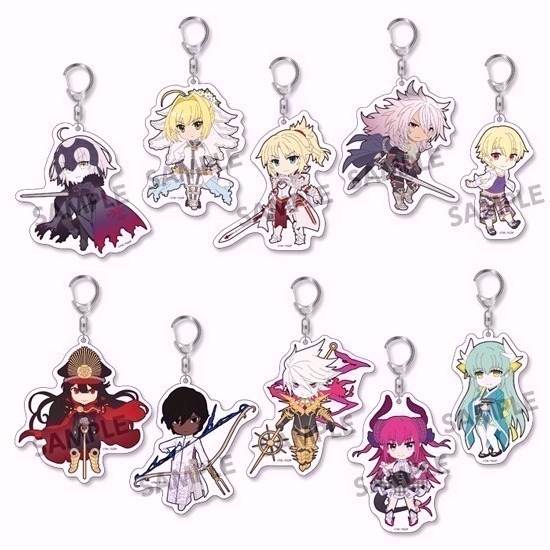 Pikuriru! Fate Grand Order Trading Acrylic Keychain vol.3(4th-run) (Box of 10 Blind Pack).jpg