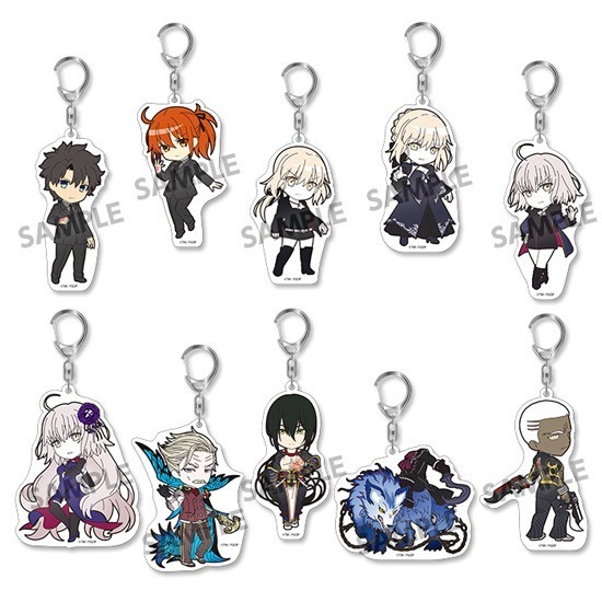 Pikuriru! Fate Grand Order Trading Acrylic Keychain vol.8 (One box contains 10pcs).jpg