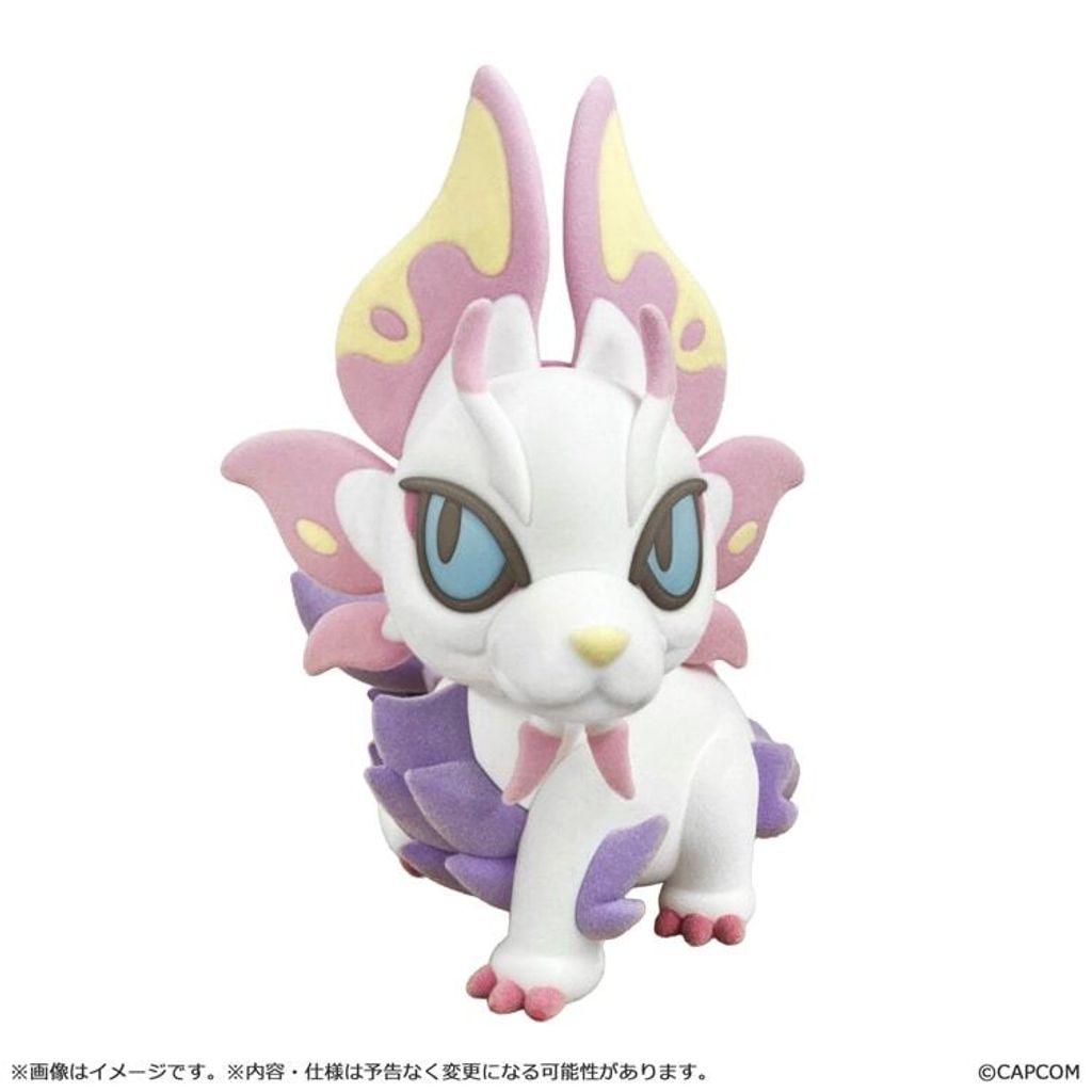 MONSTER HUNTER CHIBI STYLE Flocked Figure Mizutsune
