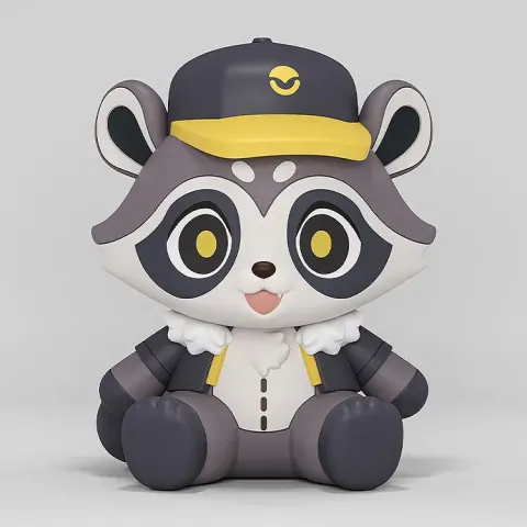 Huggy Good Smile Baseball Raccoon