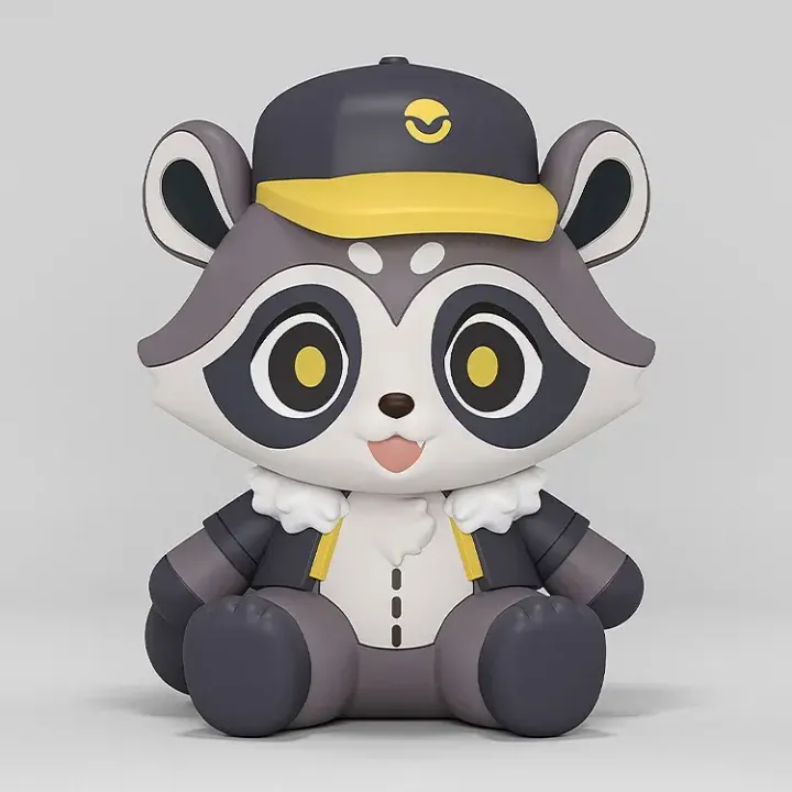 Huggy Good Smile Baseball Raccoon