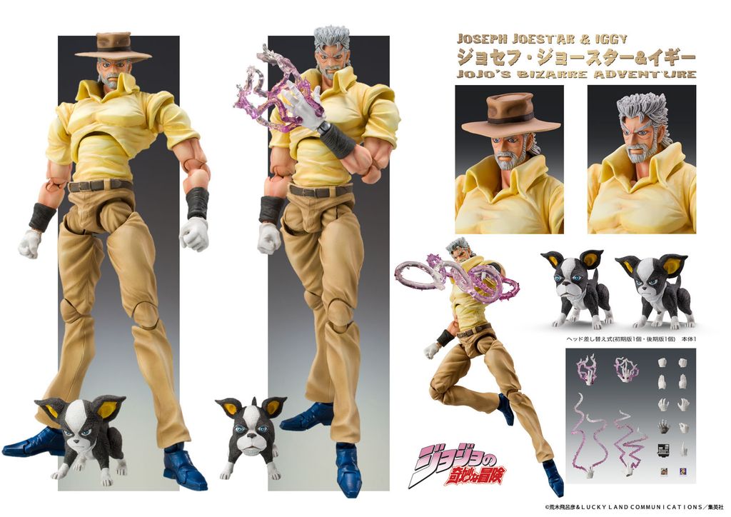 Chozokado「Joseph Joestar & Iggy」