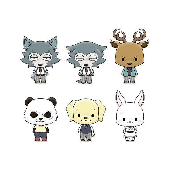 CHOKORIN MASCOT BEASTARS (One set consists of 6 mascots).jpg