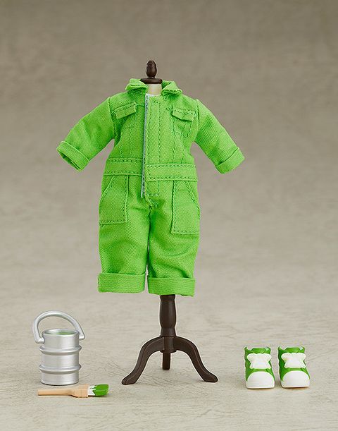 Nendoroid Doll- Outfit Set (Colorful Coveralls - Lime Green).jpg